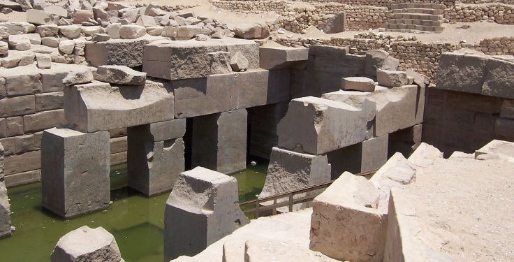 Osireion cenotaphe Abydos - R